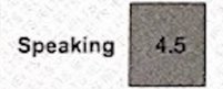 Speaking Score