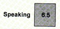 Speaking Score