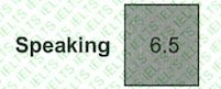 Speaking Score